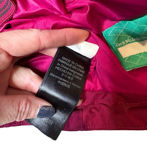 Marmot Girls Coat Snow Ski Hooded Pockets Soft Zip Up Snap Button Pink Large - Picture 14 of 15